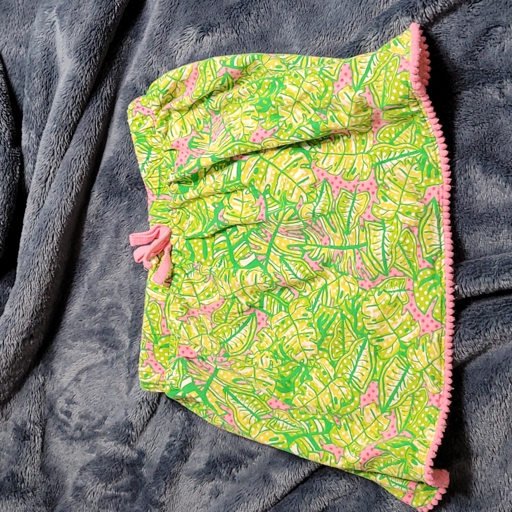 Pink and green skirt